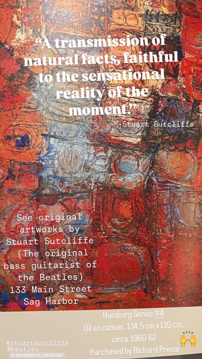 SutcliffeEstate's tweet photo. Stuart is one of the founding members of the Beatles, John Lennon’s best friend &amp; credited for the early Beatle look and style. Admired &amp; Collected by Richard Price.  Eduardo Paolizzi described Stuart as one of his most gifted and promising students.  #stuartsutcliffe #Beatles https://t.co/IQSMclPn1y