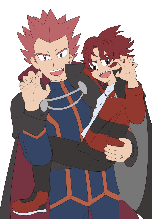 Vali_Hanaki's tweet photo. Like father, like son
Lance and his oldest son, Garrett uwu
Garrett ended looking a little older than I wanted but still happy with it! https://t.co/jMBOCsbar4