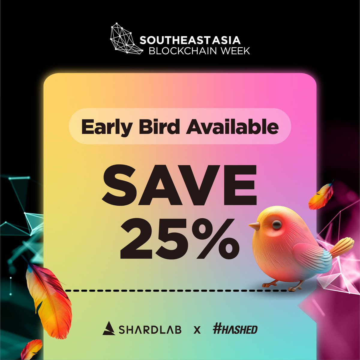 🚀 SEABW 2025 Early Bird Tickets Are NOW LIVE! 🎟️

Join us at TRUE ICON HALL, Bangkok, on April 2-3 for Southeast Asia’s premier web3 event! With 6 expert-led tracks, we’re bringing together global web3 leaders and SEA-localized innovation.

seablockchainweek.org/tickets