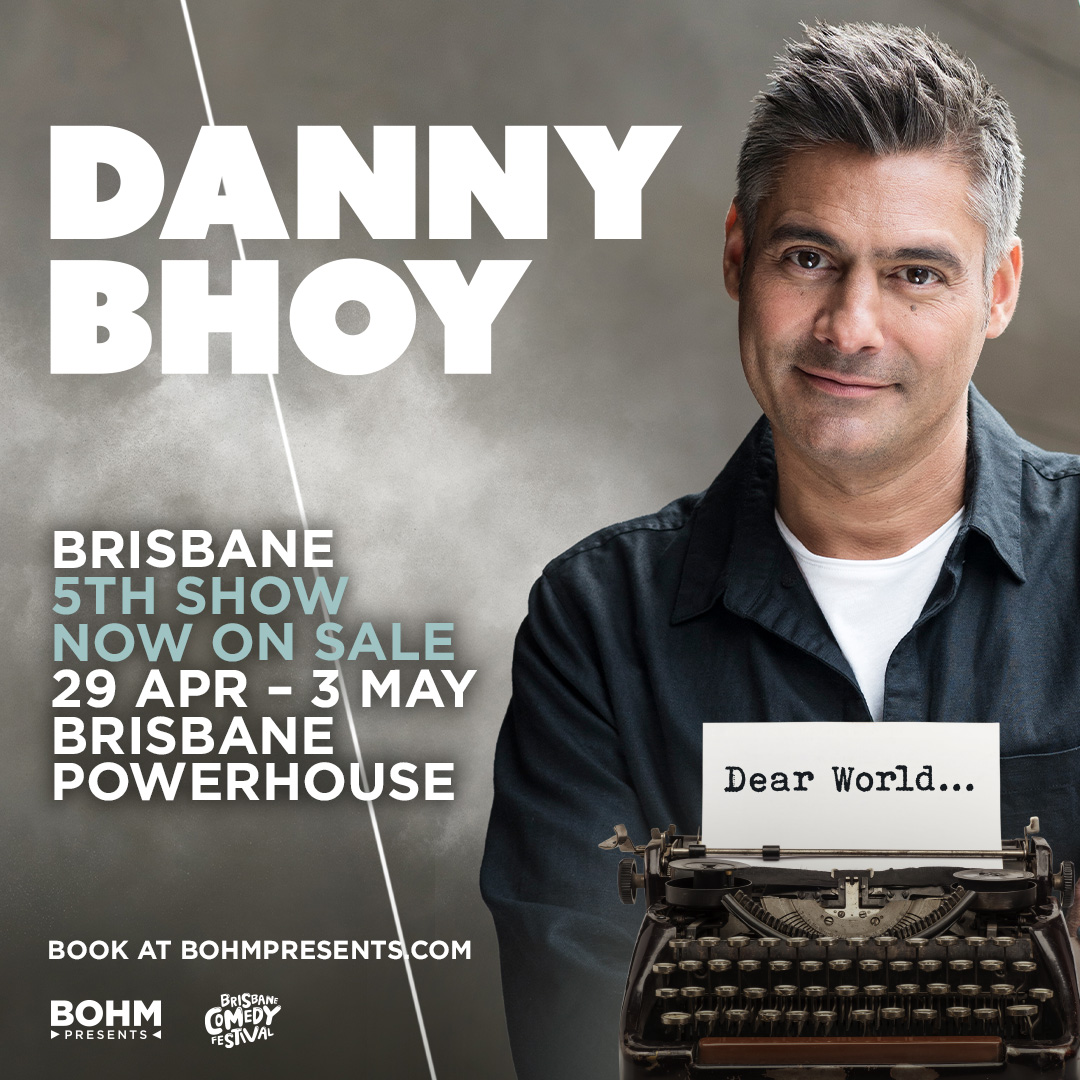 Bohmpresents's tweet image. BRISBANE due to massive demand Danny Bhoy has announced a 5th show → bohmpr.io/dannybhoy
🗓️ 3 May @ Brisbane Powerhouse
Don't miss Danny's sequel to his 2015 show ‘Dear Epson…’ which is a hybrid of stand up and theatre and not to be missed!