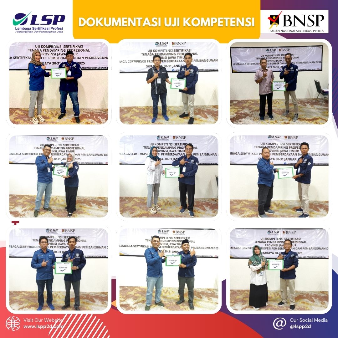 LSPP2D's tweet image. Dokumentasi dari para peserta TPP Prov. Jawa Timur dengan semangat kompeten telah berjalan dengan harmoni dan lancar. Bertempat di TUK Sewaktu Surabaya Gelombang 2, Jawa Timur.

Salam &quot;Kompeten&quot;. 📷📷