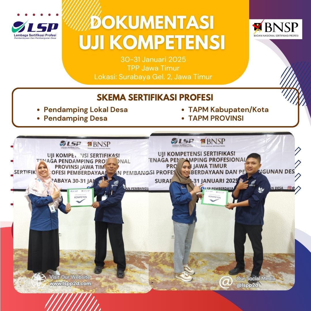 LSPP2D's tweet image. Dokumentasi dari para peserta TPP Prov. Jawa Timur dengan semangat kompeten telah berjalan dengan harmoni dan lancar. Bertempat di TUK Sewaktu Surabaya Gelombang 2, Jawa Timur.

Salam &quot;Kompeten&quot;. 📷📷