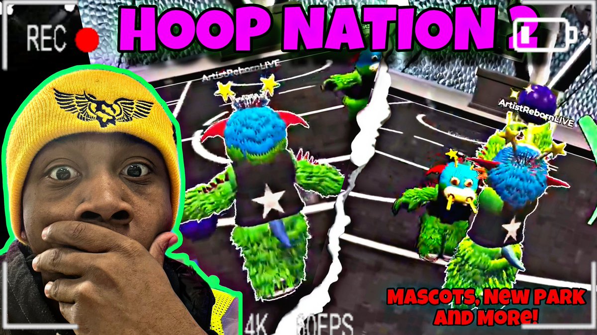 ArtistRebornTM's tweet image. NEW VIDEO ALERT‼️🔥 Hoop Nation 2
on ROBLOX is a fire game, still gives me that 2K19 vibe to it😎 Check it out right now below👇🏾 P.S. WE JUST HIT 500 SUBS‼️ 500 sub video on the way🙏🏾 #YouTube #ROBLOX #2k19 #hoopnation2 #robloxbasketball 

youtu.be/S7yyNZTTIiM?si…