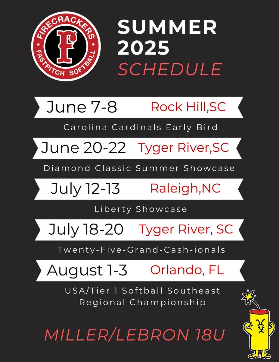 vthomas2028's tweet image. 2025 schedules!! So pumped for this season!
@WingateSoftball @CoastalSoftball @CSUBucsSoftball @SportPrepX @SBRRetweets @SoftballDown
