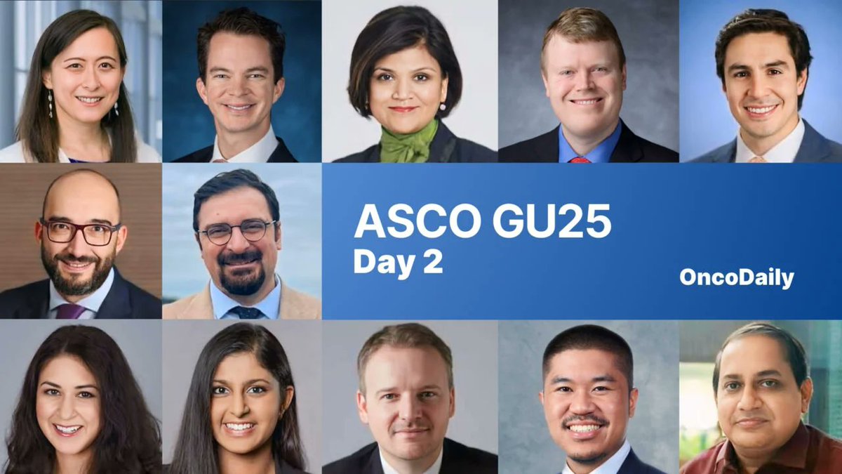 OncoDaily (@oncodaily) on Twitter photo Highlights From Day 2 of ASCOGU25
<a href="/TiansterZhang/">Tian Zhang, MD, MHS</a> <a href="/drenriquegrande/">Enrique Grande</a> <a href="/DocMattCampbell/">Matt Campbell MD, MS</a> <a href="/shilpaonc/">Shilpa Gupta</a> <a href="/chavarriagaj/">Julian Chavarriaga</a> <a href="/SuyogCancer/">Dr Amol Akhade</a> <a href="/ASCO/">ASCO</a> <a href="/MRoupret/">Morgan Roupret</a> <a href="/HersheyDudipala/">Harshitha Dudipala, MD</a> <a href="/yekeduz_emre/">Emre Yekedüz</a> <a href="/SakditadMD/">Sakditad “Tew” Saowapa, MD</a> <a href="/MikeSerzanMD/">Michael Serzan, MD</a> <a href="/sophia_kamran/">Sophia Kamran, MD</a>
oncodaily.com/societies/2441…
#OncoDaily #Oncology #Cancer #Health Highlights From Day 2 of ASCOGU25
<a href="/TiansterZhang/">Tian Zhang, MD, MHS</a> <a href="/drenriquegrande/">Enrique Grande</a> <a href="/DocMattCampbell/">Matt Campbell MD, MS</a> <a href="/shilpaonc/">Shilpa Gupta</a> <a href="/chavarriagaj/">Julian Chavarriaga</a> <a href="/SuyogCancer/">Dr Amol Akhade</a> <a href="/ASCO/">ASCO</a> <a href="/MRoupret/">Morgan Roupret</a> <a href="/HersheyDudipala/">Harshitha Dudipala, MD</a> <a href="/yekeduz_emre/">Emre Yekedüz</a> <a href="/SakditadMD/">Sakditad “Tew” Saowapa, MD</a> <a href="/MikeSerzanMD/">Michael Serzan, MD</a> <a href="/sophia_kamran/">Sophia Kamran, MD</a>
oncodaily.com/societies/2441…
#OncoDaily #Oncology #Cancer #Health