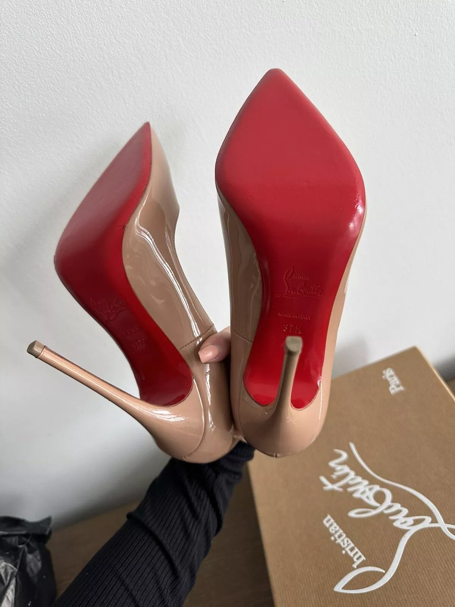 Christian louboutin So Kate 120 Patent Nude