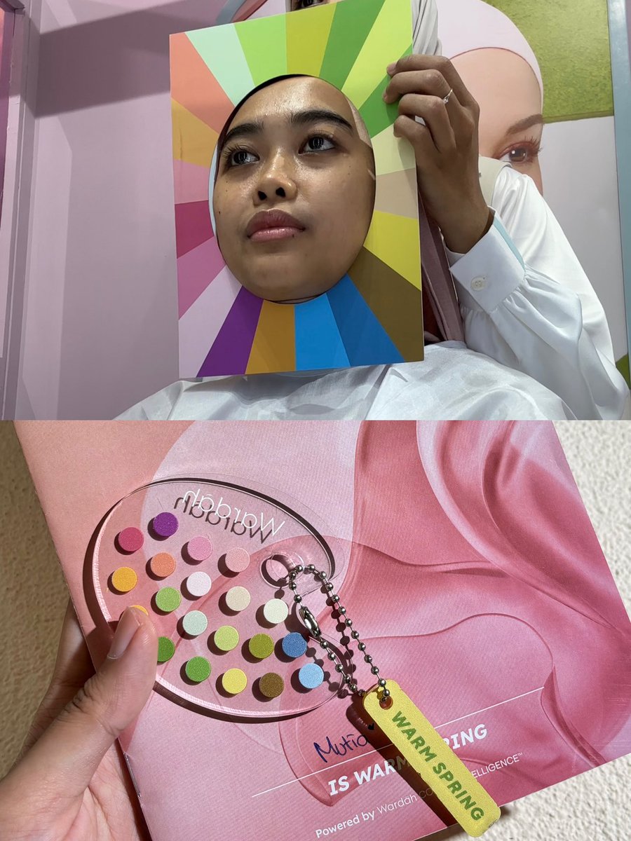 beautiaf's tweet image. makeup guide for: MEDIUM WARM SPRING personal color.

setelah cek personal color seharga 100ribu di event Wardah, aku disini bakal share shade makeup yg cocok di kulitku, bisa jadi referensi buat kalian~

♡ a thread ♡