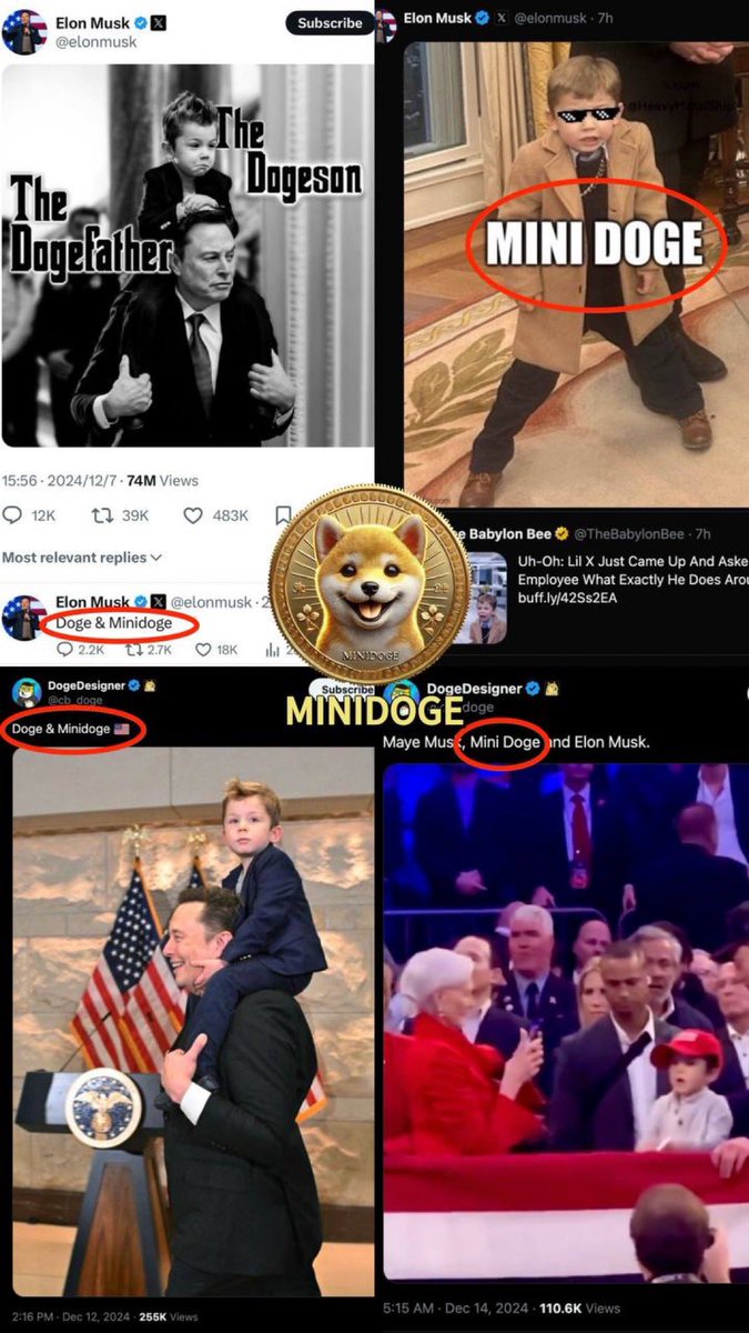 0xBennX's tweet photo. @Wizard_AI_KR #LilX The CEO of MINIDOGE

$MINIDOGE represents the inheritance of $DOGE, just as Elon Musk (the DogeFather) guides his successor (DogeSon). @MINIDOGE_X 

#MINIDOGE Ca
8J6CexwfJ8CSzn2DgWhzQe1NHd2hK9DKX59FCNNMo2hu https://t.co/lEPGCG4nes