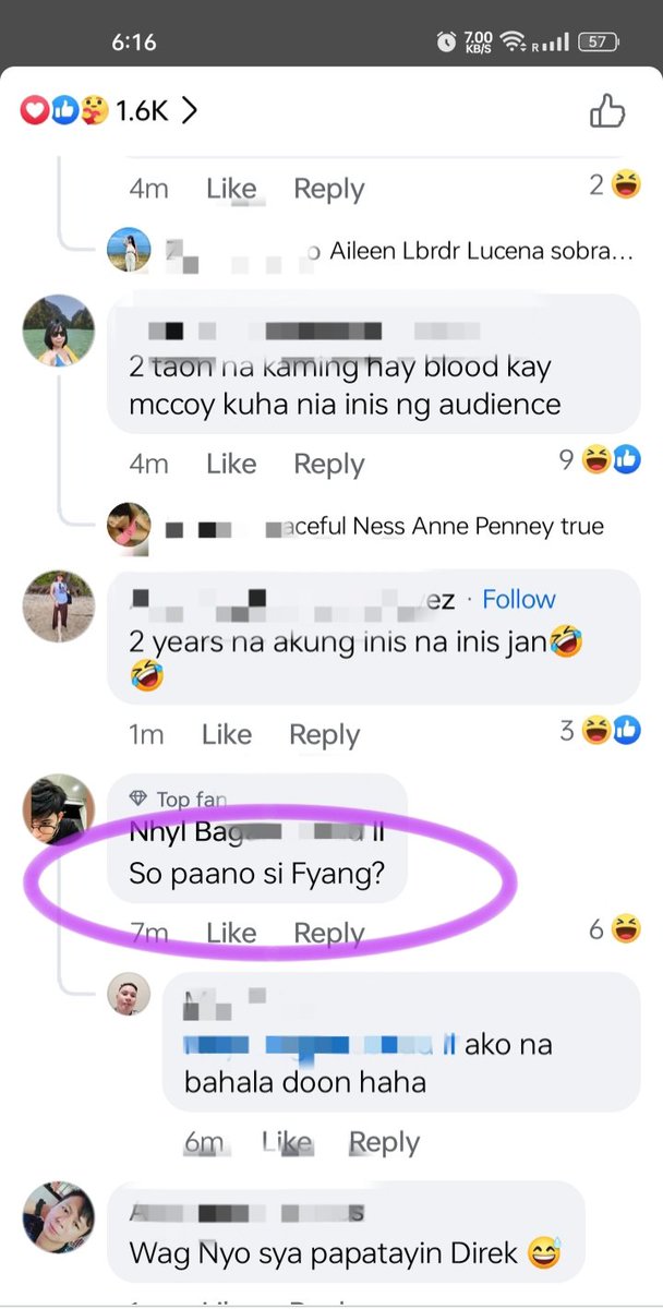 Nagbabasa lang naman ako ng mga comments sa Batang quiapo tapos may nabasa akong ganito 😅 aliw! I Love You fyangie.