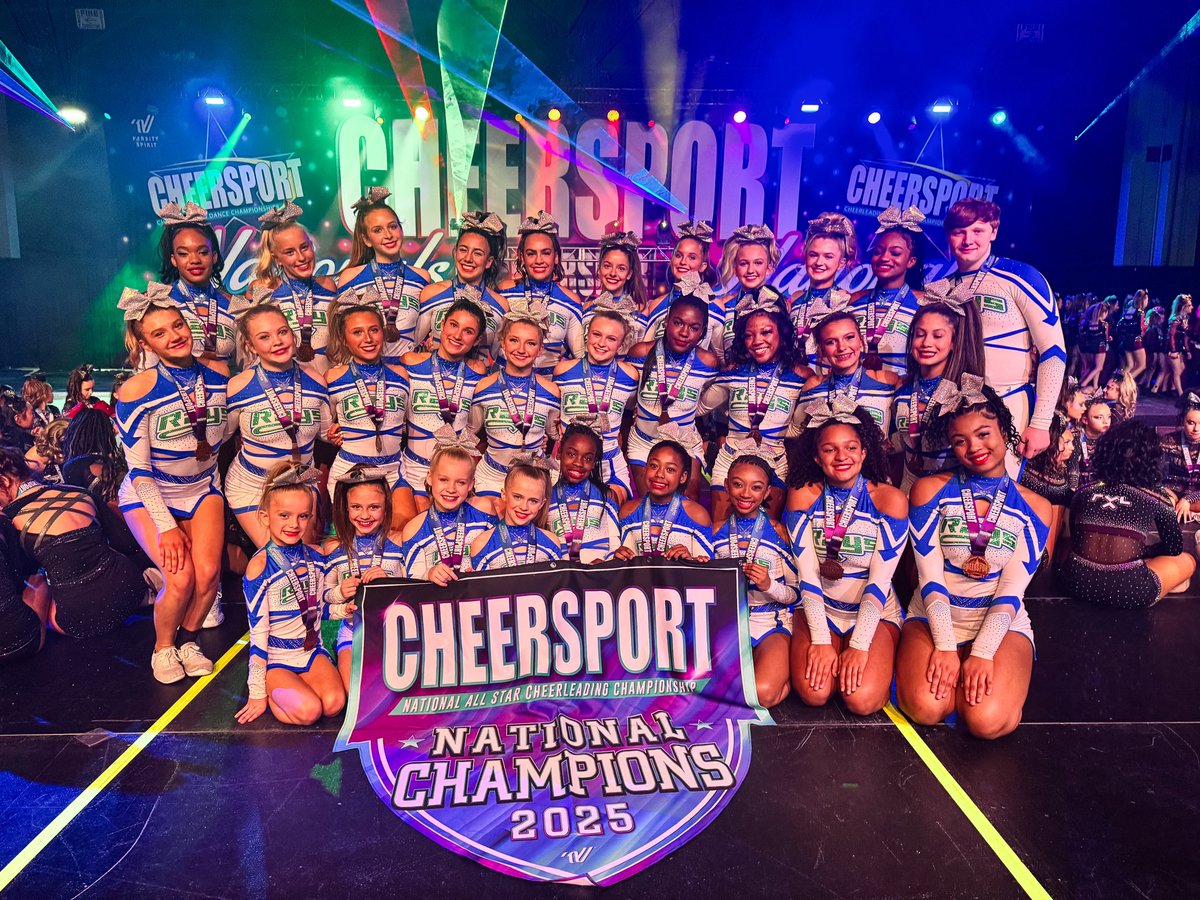 2025 Cheersport National Champions!!!!!! Platty Baddies!!!! 💍