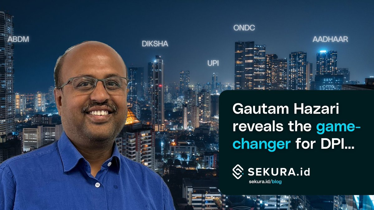 sekuraid's tweet image. 🛂 Digital identity is broken.  Gautam Hazari explains why mobile identity is the overlooked key to seamless, safe, and secure access for billions. sekura.id/mobile-identit…

#MobileIdentity #DigitalIdentity #DPI #Inclusion #Innovation