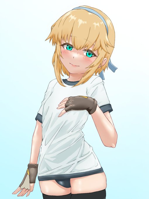 急に体操着姿の鰤が見たくなって描いた(๑•̀ㅂ•́)و✧ 