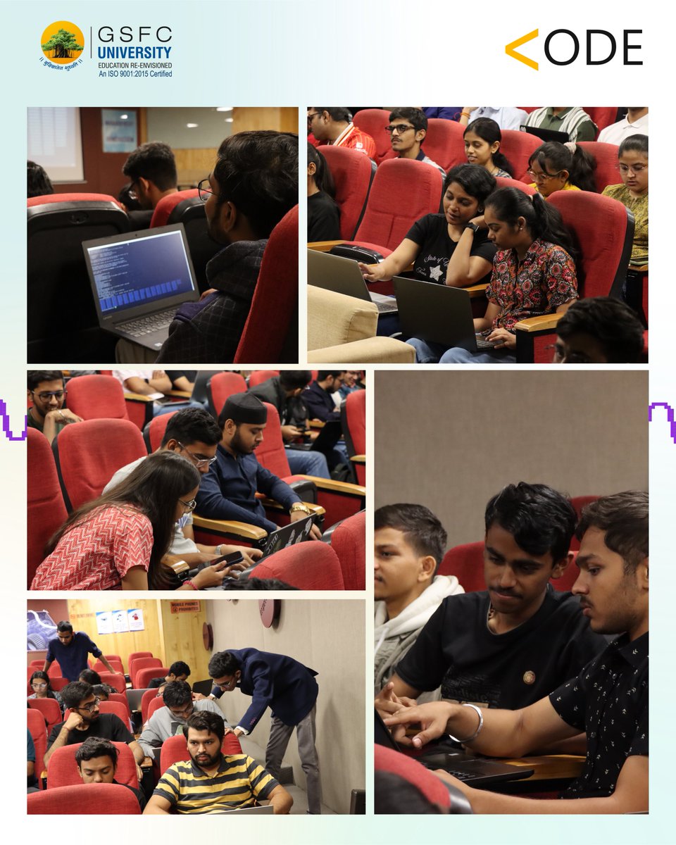 GSFCUniversity's tweet image. Ctrl + Alt + Elite 🤌 From command line chaos to container coolness, Shell Craft had it all! Swipe for the vibes
#ShellCraft #DevOps #CommandLine
#vim #docker #codeclub #GSFCUniversity
#BusinessManagement #GSFCU #vadodara #gujarat #BestUniversityinVadodara
#admissionopen2025_2026