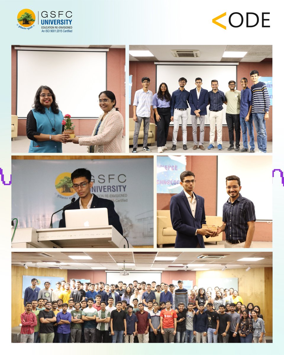 GSFCUniversity's tweet image. Ctrl + Alt + Elite 🤌 From command line chaos to container coolness, Shell Craft had it all! Swipe for the vibes
#ShellCraft #DevOps #CommandLine
#vim #docker #codeclub #GSFCUniversity
#BusinessManagement #GSFCU #vadodara #gujarat #BestUniversityinVadodara
#admissionopen2025_2026