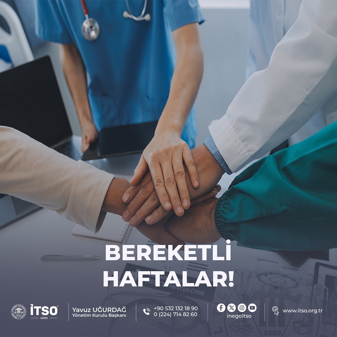 inegoltso's tweet photo. Yeni haftanın ilçemize ve ülkemize sağlık, mutluluk, huzur ve bereket getirmesini temenni ederiz.
#itso #inegöl #bursa #türkiye #tobb #yenihafta #iş #işçi #işveren #çalışma #sağlık #mutluluk #huzur #bereket #alınteri https://t.co/ZfSMnF3uC4
