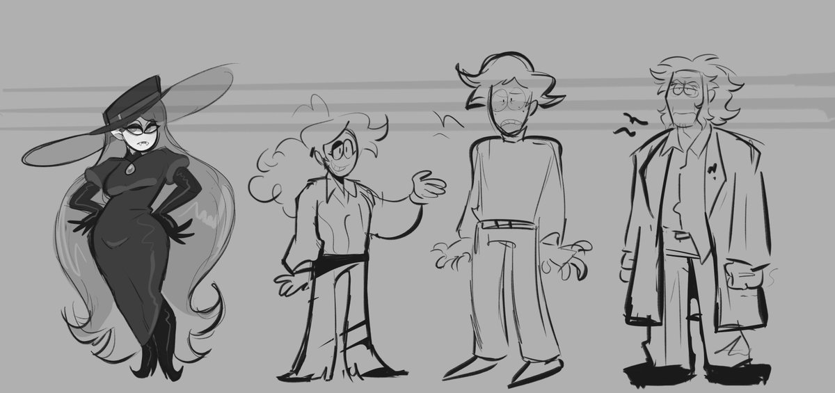 DivinityBeings's tweet photo. My ocs they’re all sick in the head https://t.co/2JocC87NtW
