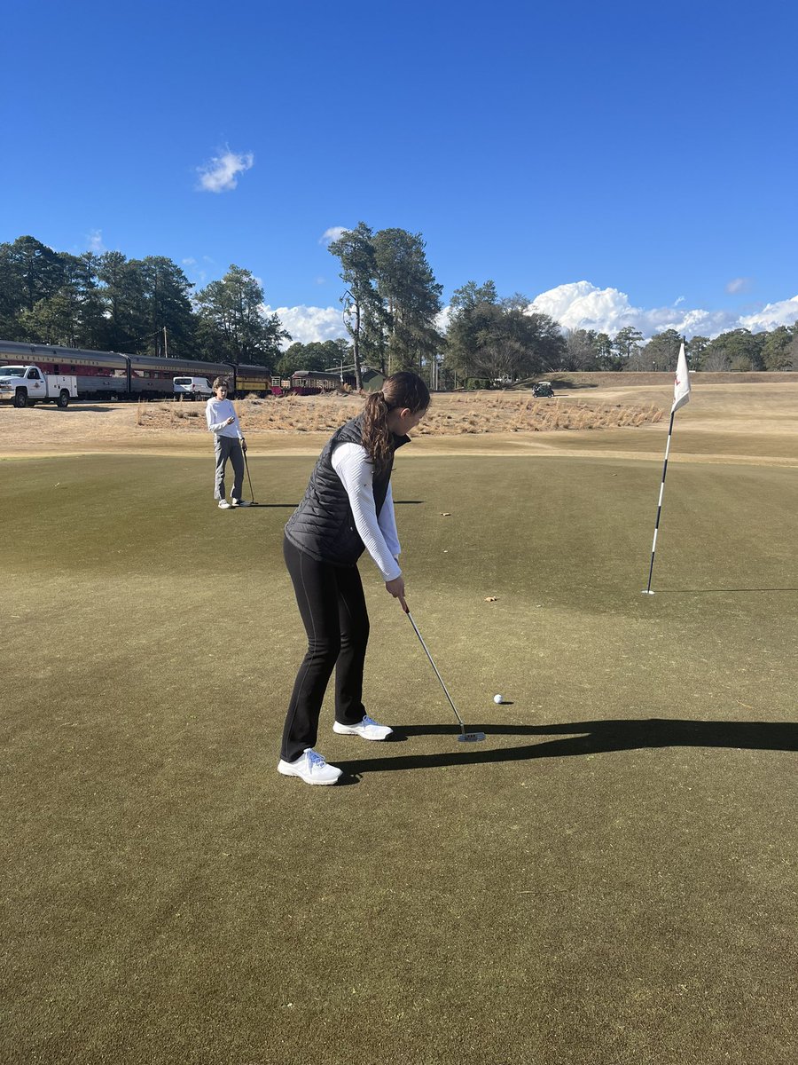 Golf season never stops!