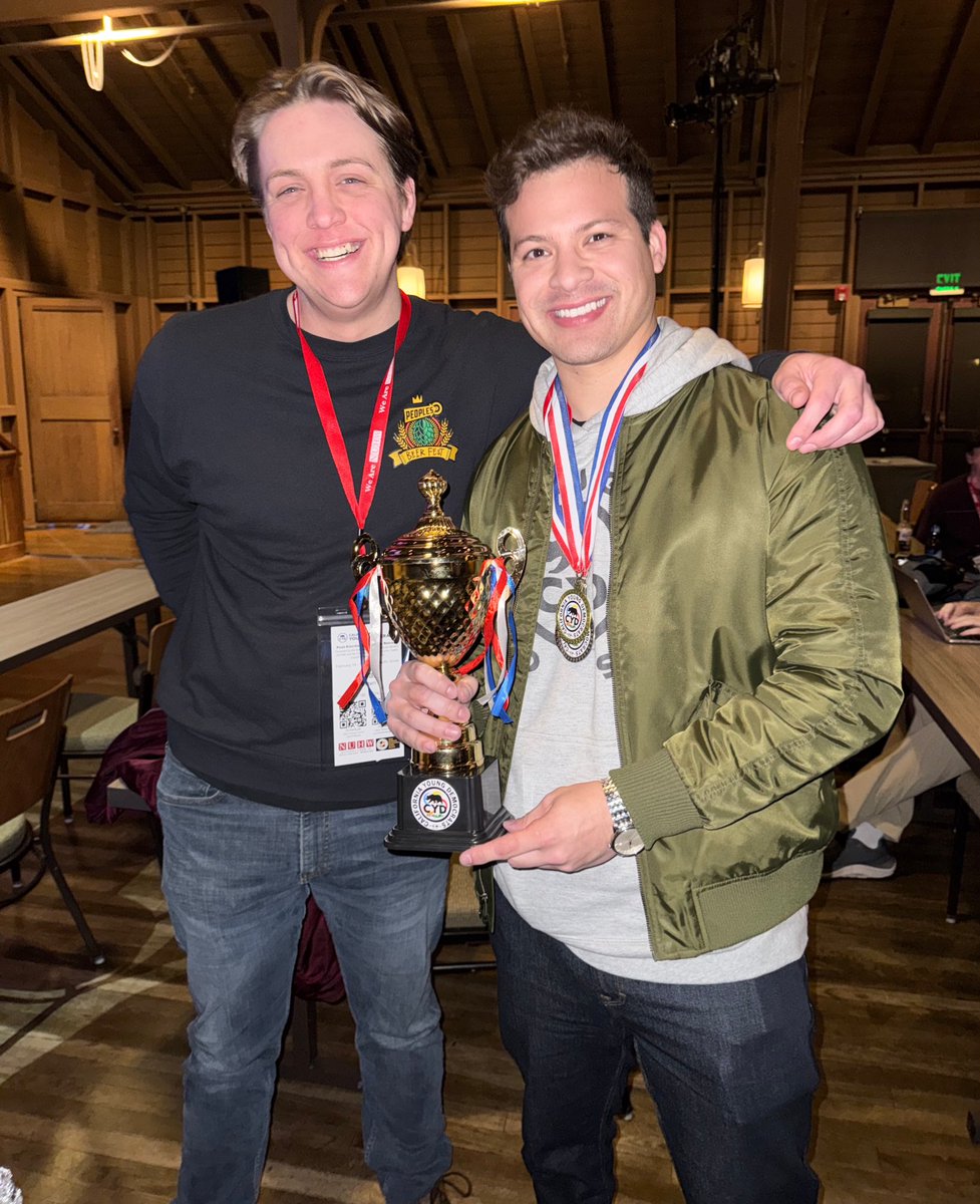 A big shoutout to CYD Olympics Chair Ryan Brown for hosting the best CYD Olympics I’ve ever seen!