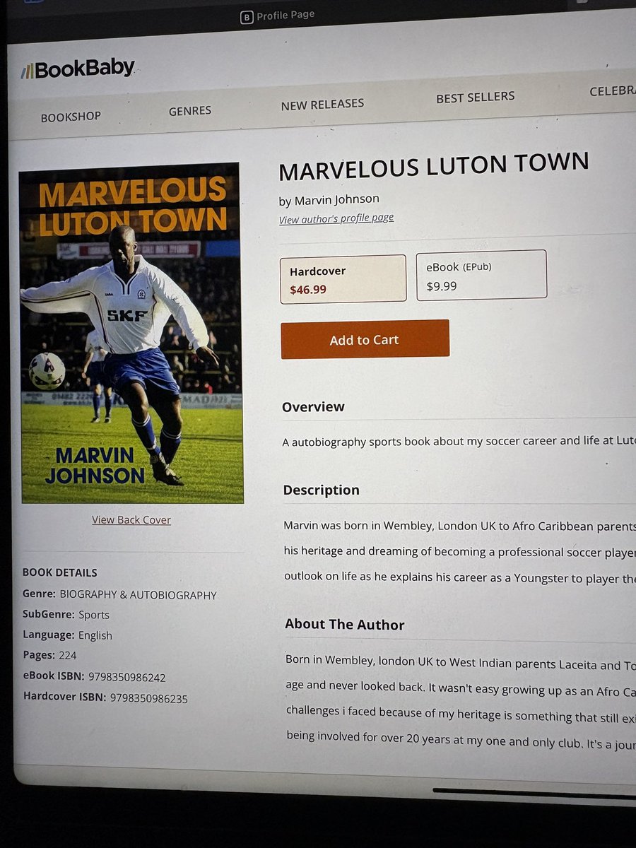 llc_Marvelous's tweet photo. Book is available to order at https://t.co/VbiPqQkTll

From my profile page go to the bottom of page and click on books by this author to order and receive right away! Or pre order on Amazon and Barns and Noble for 7th April
Release! 

@HattersHeritage @HattersNews 
@academyltfc https://t.co/moymt2JKbR