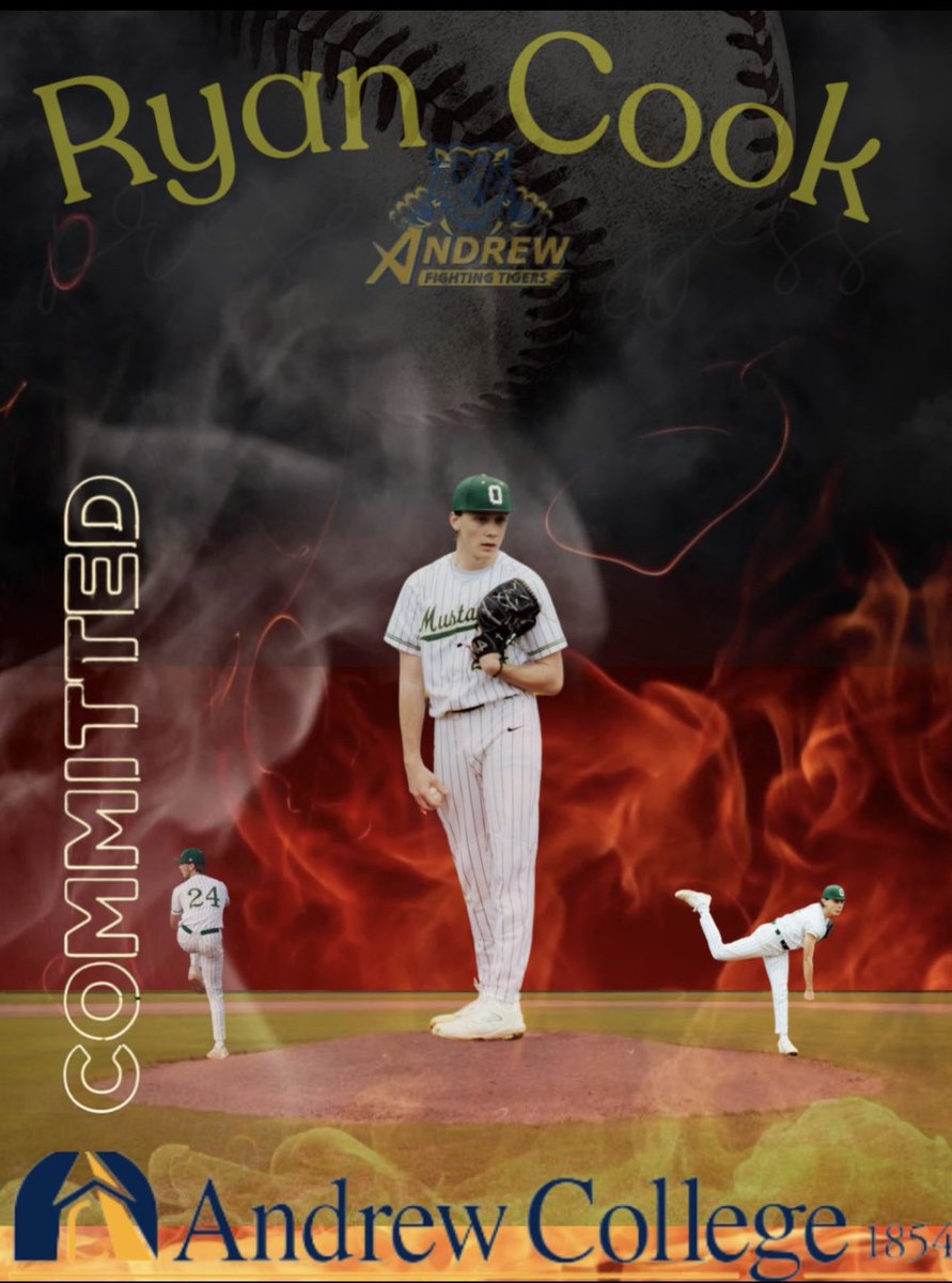 I’m excited to announce my commitment to Andrew College. Go Tigers🟡🔵!!!!!!! <a href="/jonathanlogs5/">Jonathan Logsdon</a> <a href="/ajbiss28/">Adam Biss</a> <a href="/AndrewTigersBSB/">Andrew College Baseball</a>
