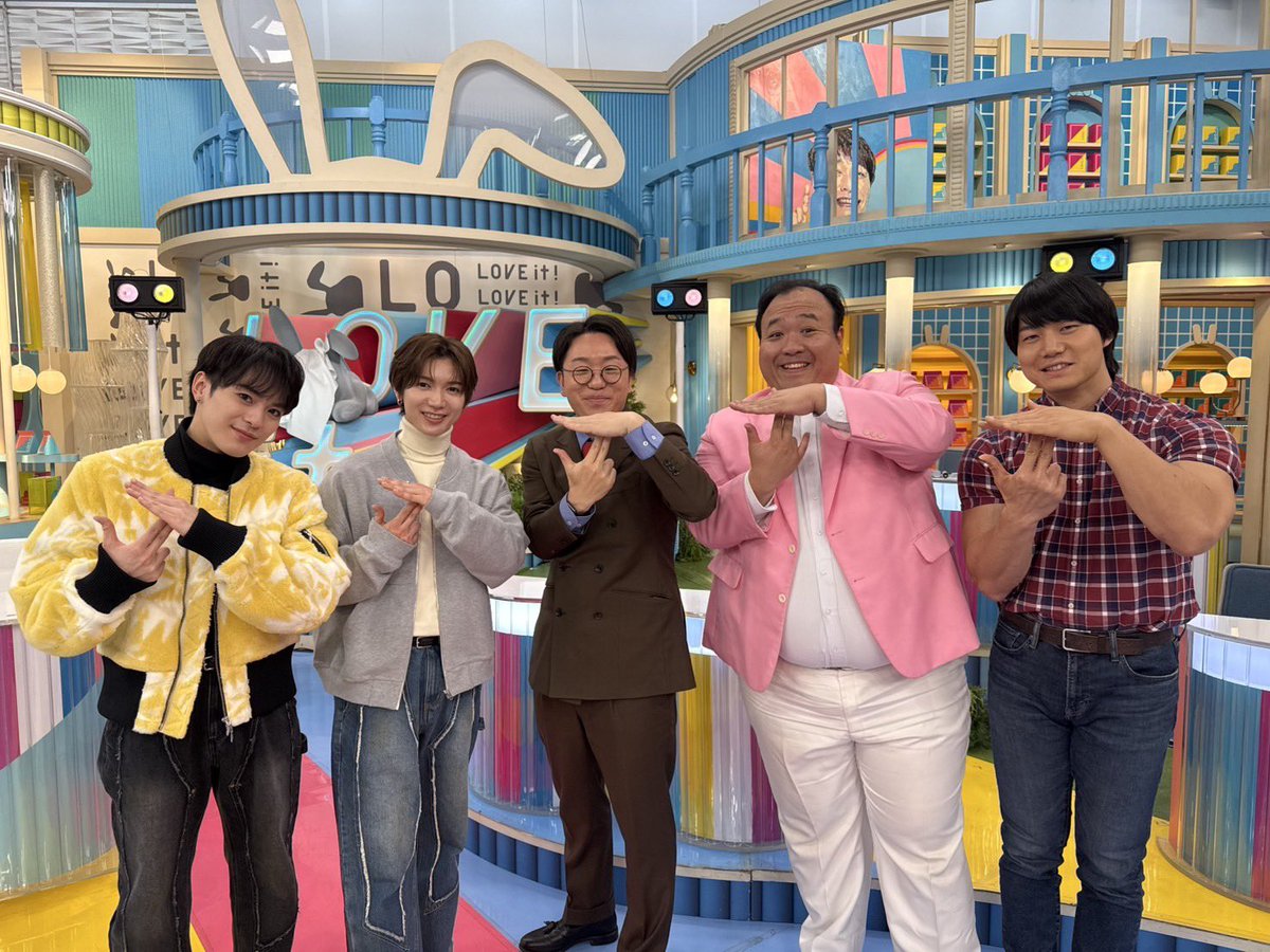⋱ 📺 ⋰ ラヴィット！@tbs_loveit ご覧頂いた皆さまありがとうご