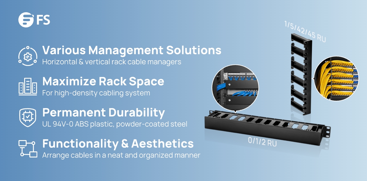 FScom_inc's tweet image. Tangled cables in your racks? Don’t stress—FS cable manager offers an efficient, organized solution for managing cables on EIA 19&quot; racks or cabinets, ensuring a neat and accessible setup.
🔗 Learn more: fs.com/c/cable-manage…
#FSCableManagement #FSSolutions #Networking