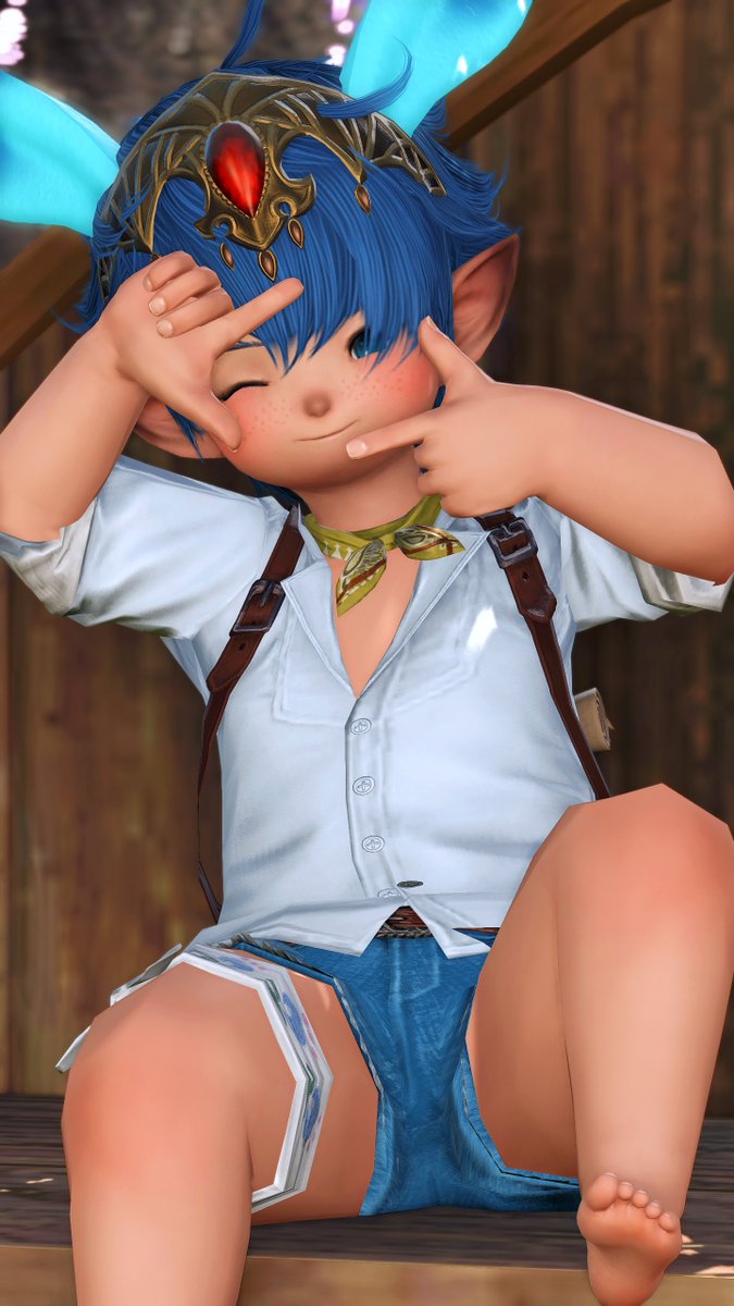 TheNumberJ21's tweet photo. Smile #FF14 #lalafell https://t.co/0AKYqf9hId