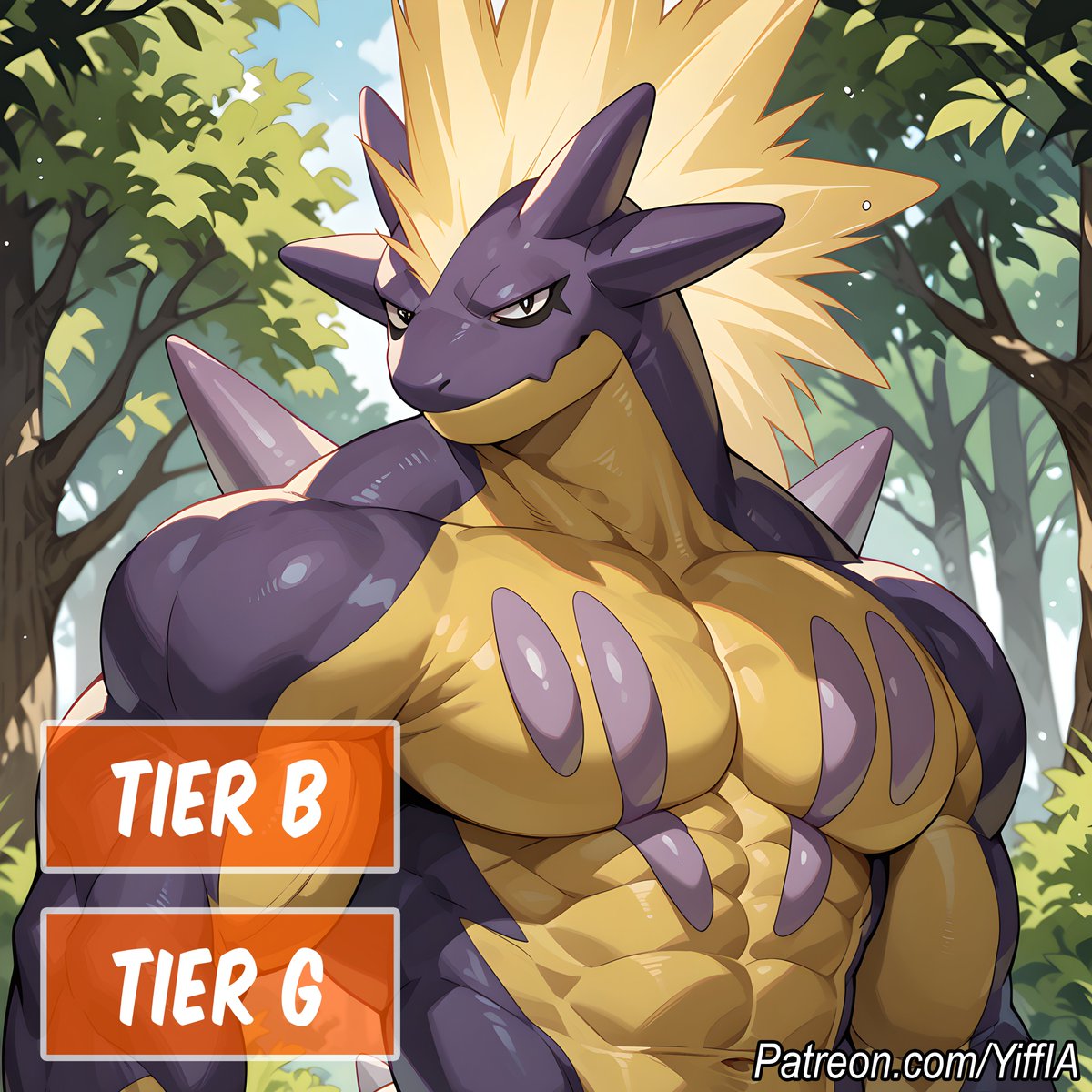 Toxtricity is a bipedal, salamander-like Pokémon with a purple-colored body and a yellow underbelly. It has electric frills that extends from front nose to neck. 

Link in bio 👆🐾

Thank you for your support! ❤️