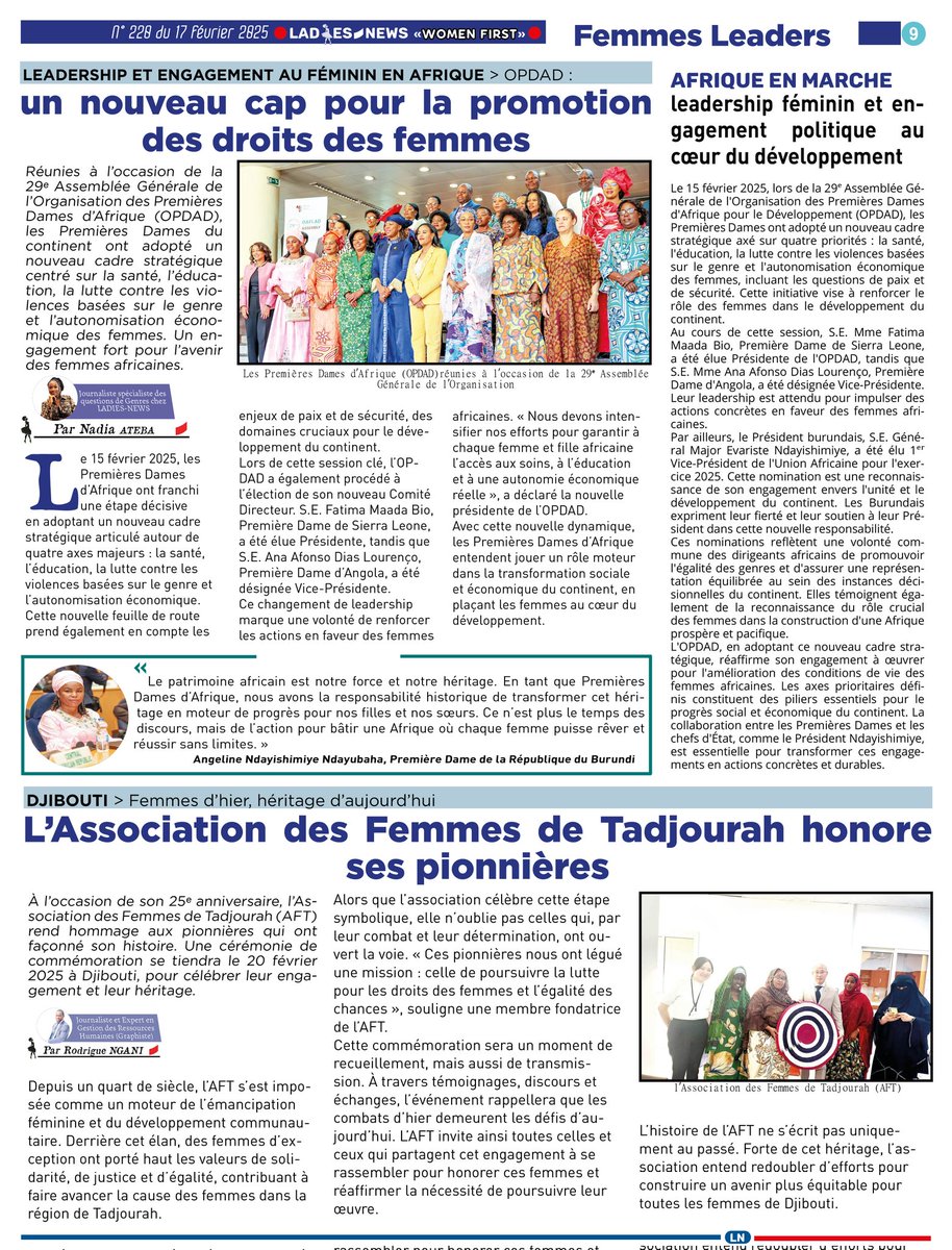 𝐋𝐀𝐃𝐈𝐄𝐒-𝐍𝐄𝐖𝐒 𝕞𝕖́𝕕𝕚𝕒 tweet media