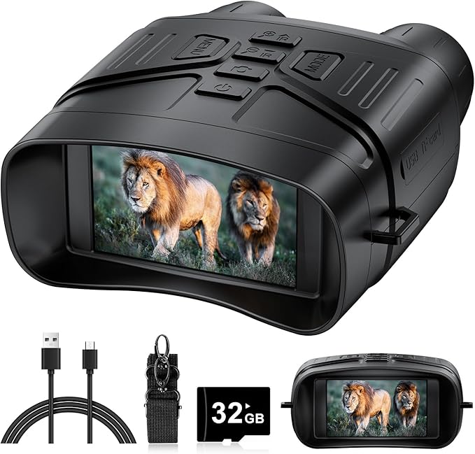 TechTasticDaily's tweet image. See in the dark like never before! 📷 These 4K night vision goggles capture every detail, even in total darkness. Perfect for camping & security! 📷📷#NightVision #CampingGear #TechGadgets #Security #AmazonDeals #TechTasticDaily #goggles #Viral #Black
amzn.to/3CWJ4qL