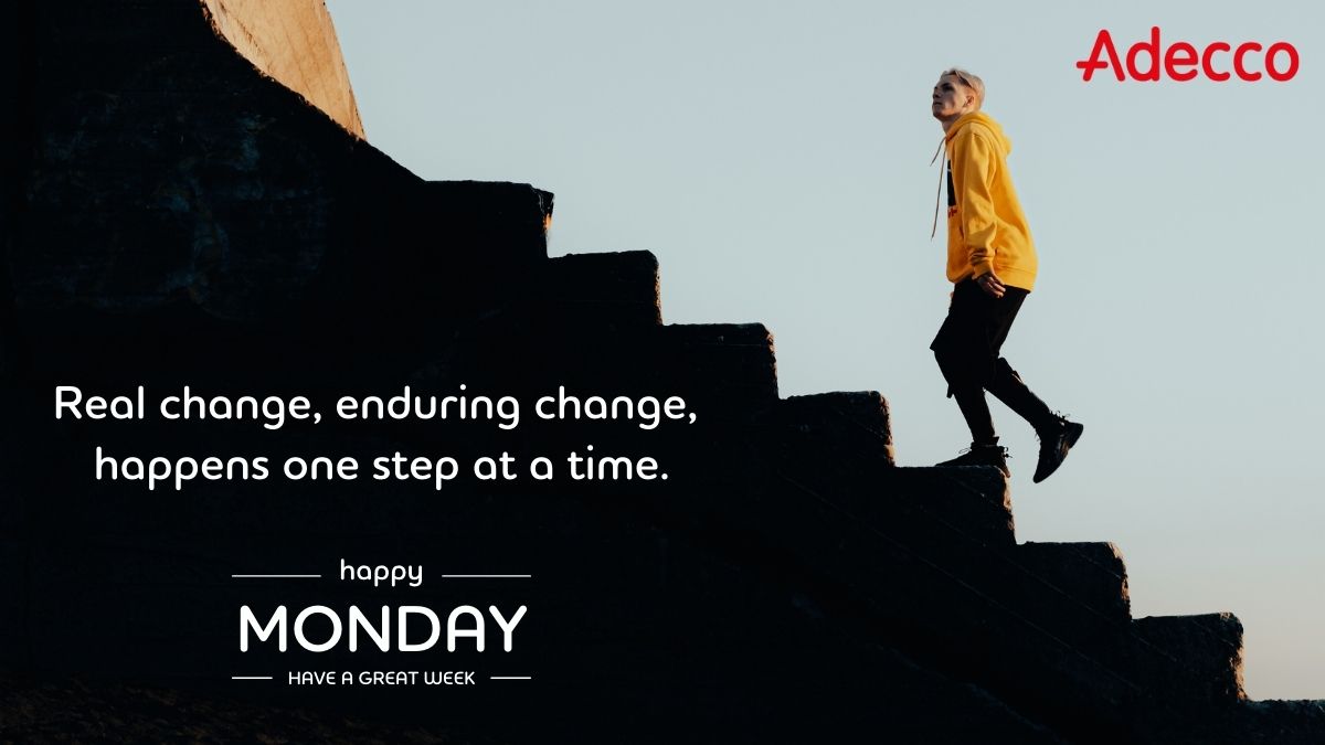 adeccoin's tweet image. 🌟 Monday Motivation 🌟
Real change happens one step at a time! 🚀 Stay consistent, be resilient, and keep moving forward. Small steps lead to big success. Let’s start this week with purpose &amp;amp; positivity!💪✨ 
#MondayMotivation #KeepGrowing #ProgressMatters #KeepMoving