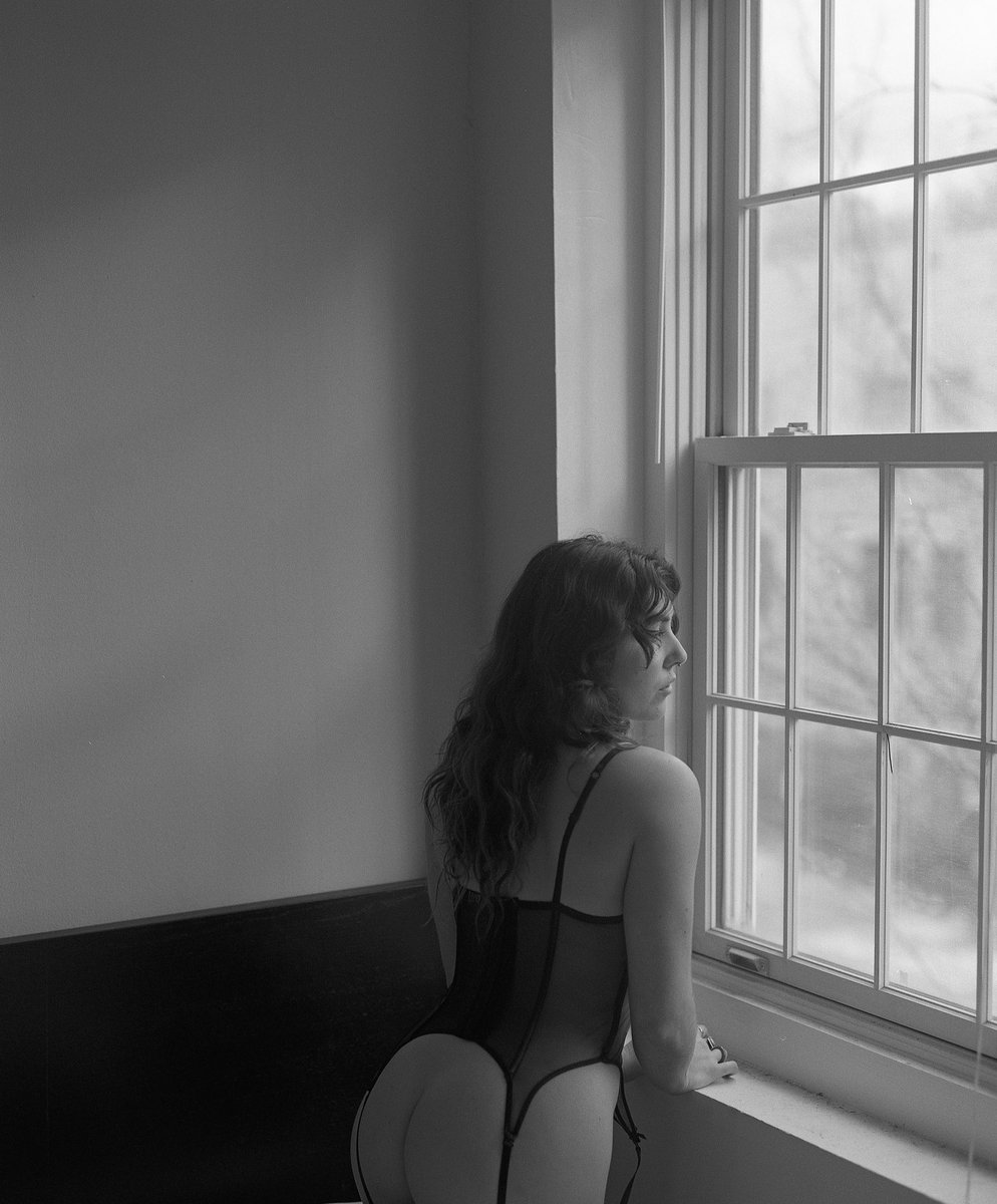 portraits of <a href="/CirceAscending/">Circe</a> on medium format film 🫶🏾