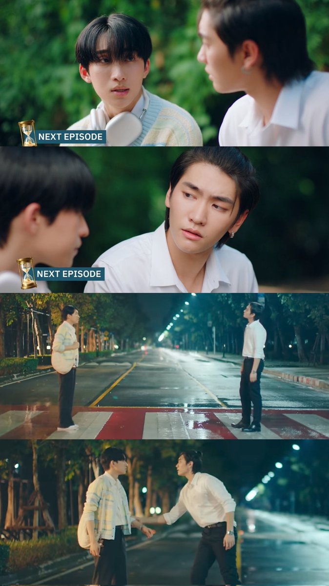 Seeing a glimpse of next episode, and i think about this scene Phu try to talk with P'Cir about what happened before he get hit? The hairstyle maybe P'Cir just change it because he have forget everything? I DON'T KNOW KBYE

TBNW EPISODE SEVEN 
#TheBoyNextWorldEP7