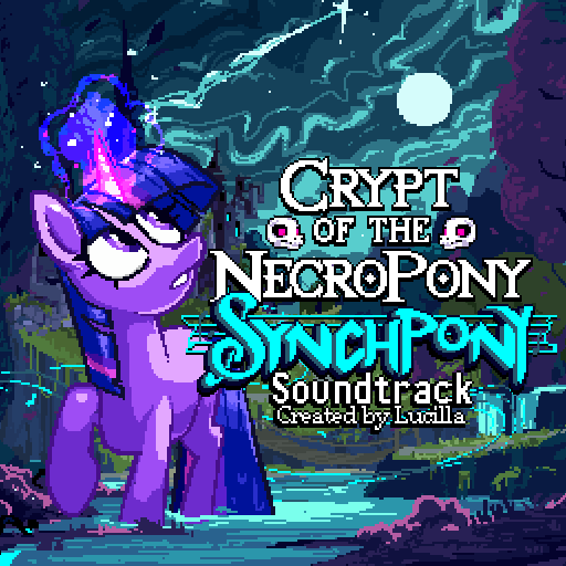 PonyCrypt's tweet photo. We've recently added 2 new soundtracks to Necropony - Lucilla is one of our latest devs, and has been a treat to work with, and intend to more in the future. 

For the time being, if you wish to download the our OST, you can find it on Bandcamp for free!
https://t.co/WcARj9NZgm https://t.co/6f0cbG2ky6