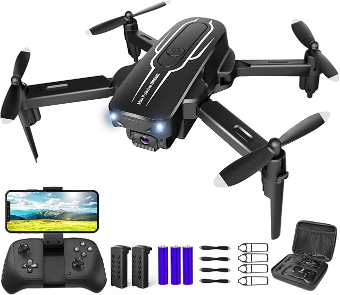 TechTasticDaily's tweet image. 📷 Oviliee Mini Drone with 1080P HD Camera 📷, 90° Adjustable Lens 📷, Gestures Selfie 📷, 360° Flips 📷 - RC Quadcopter for Boys & Girls 📷📷 | 2 Batteries 📷 | Prime Exclusive 📷 #MiniDrone #DroneFun #1080PCamera #FPVDrone #SelfieDrone #360Flips #Tech 
amzn.to/4hE7Pa5