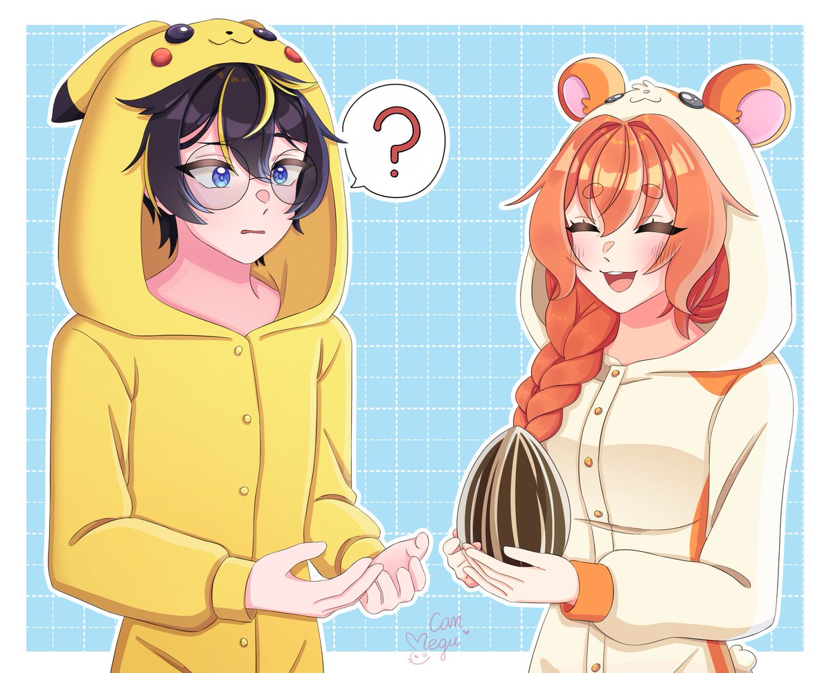 NoroiDuo 💛🧡 Feliz San Valentin! (atrasado)

Siguiendo con las ilustraciones por parte de Unzen! Esta vez tenemos al <a href="/HarryVT_/">Harry ⚡+NOROI+⚡</a> y a <a href="/Camippy/">Camippy 🐹 🌻| ʜᴀᴍsᴛᴇʀ ᴠᴛᴜʙᴇʀ</a> !!

🎨Arte lindo de <a href="/CanMegurin/">Can Megurin || 🐰👻</a>