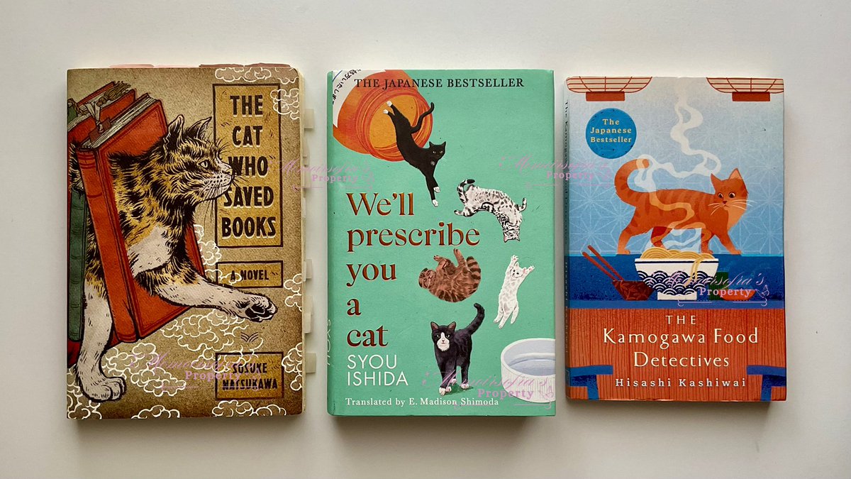 memoirsofra's tweet image. We’ve been seeing a lot of Asian literature books, especially Japanese ones, features cats on their covers. Have you ever wondered why they put cats on the covers, even when they aren’t even the characters in the novel? Is it to attract readers’ attention?