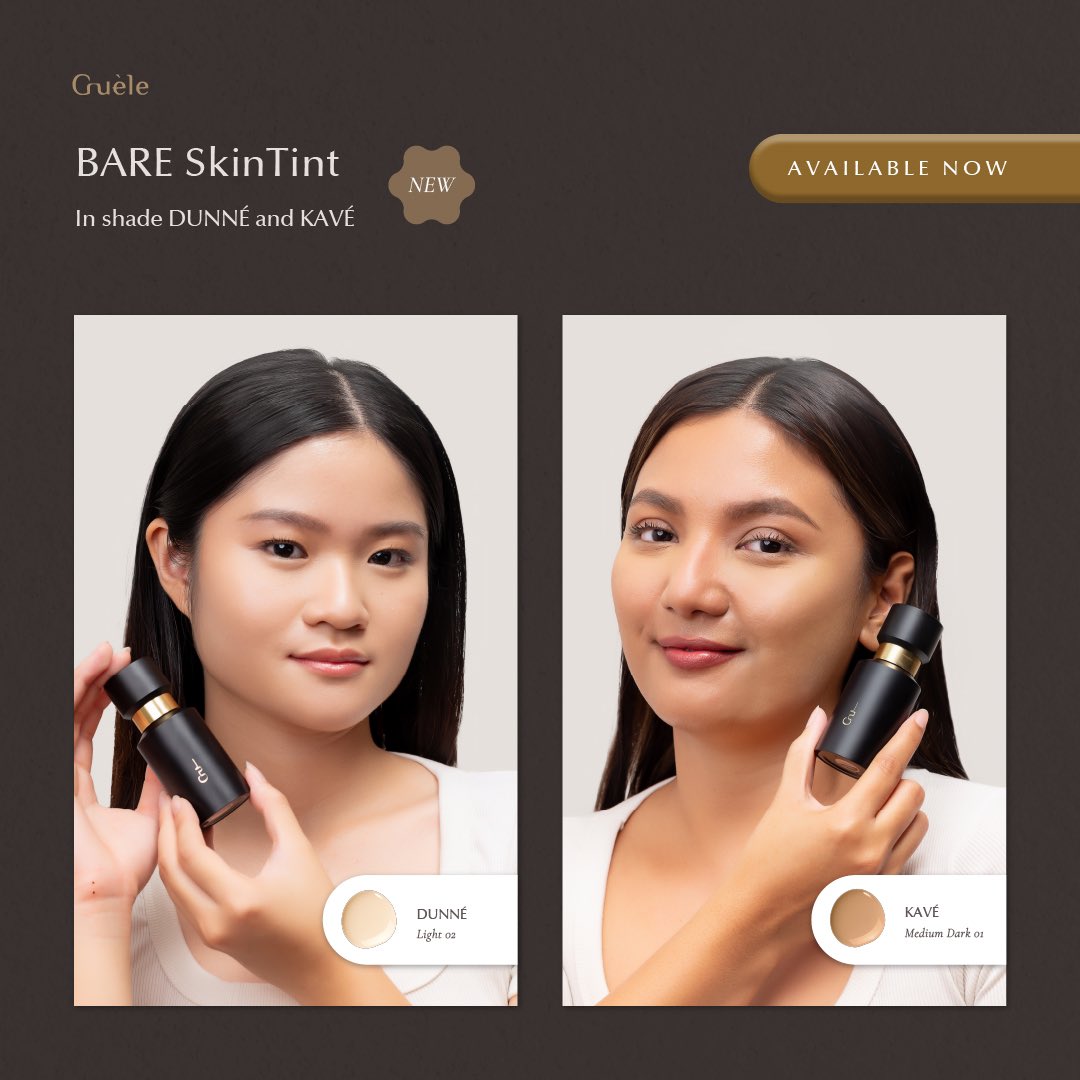 Saatnya Giveaway 🥳🥳

SkinTint shade Dunne dan Kave! Khusus untuk kalian yang merasa cocok dengan shade ini, bisa komen di bawah, dan beri alasan kenapa mau mencoba dan memberi review untuk produk ini yah.

Akan ada 5 orang beruntung untuk tiap shade yang akan terpilih.