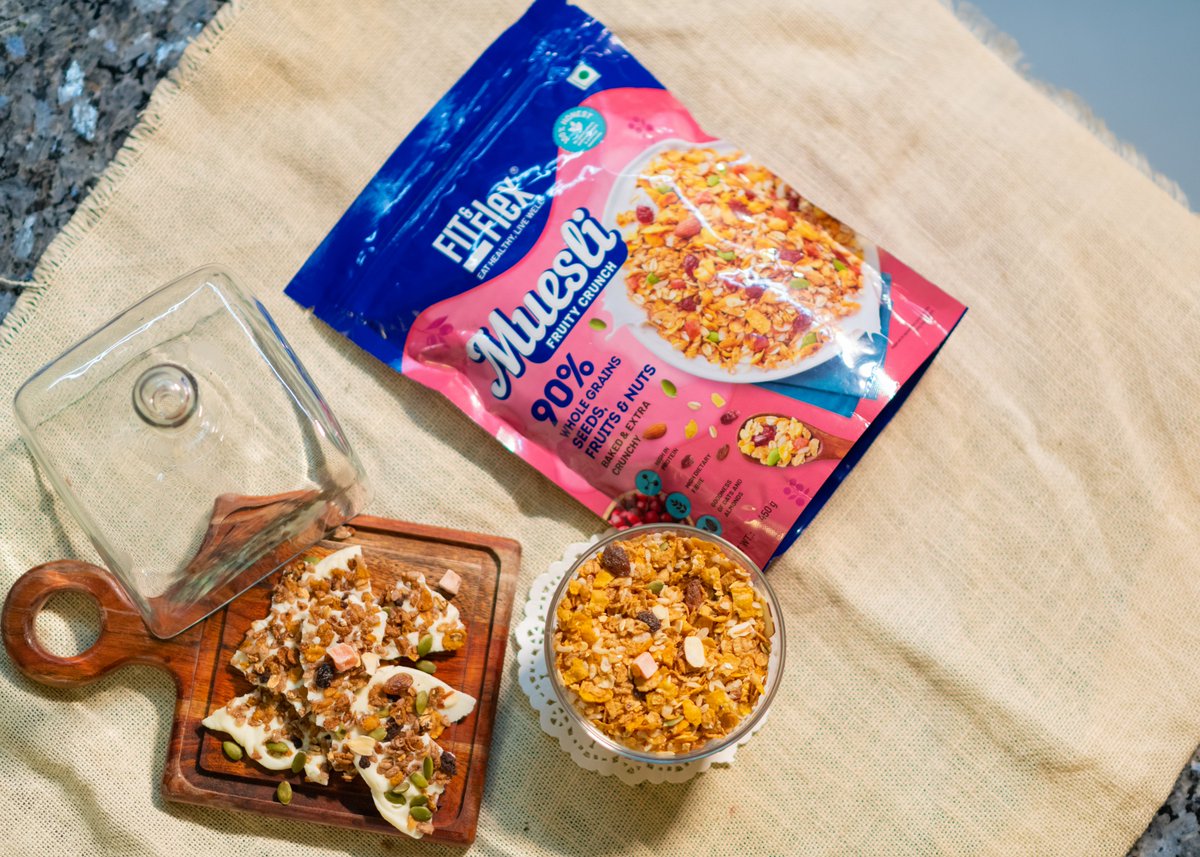 FitnFlexGranola's tweet image. Tera pyaar ho ya Fit &amp;amp; Flex ka swaad,
Dono ka ehsaas hai lajawab! 💖🥣 #RealLoveIsCrunchy #fitAndflex #muesli #granola #breakfast