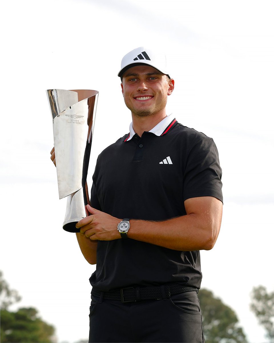 Ludvig Åberg wins his second <a href="/PGATOUR/">PGA TOUR</a> title at Torrey Pines 🏆🇸🇪