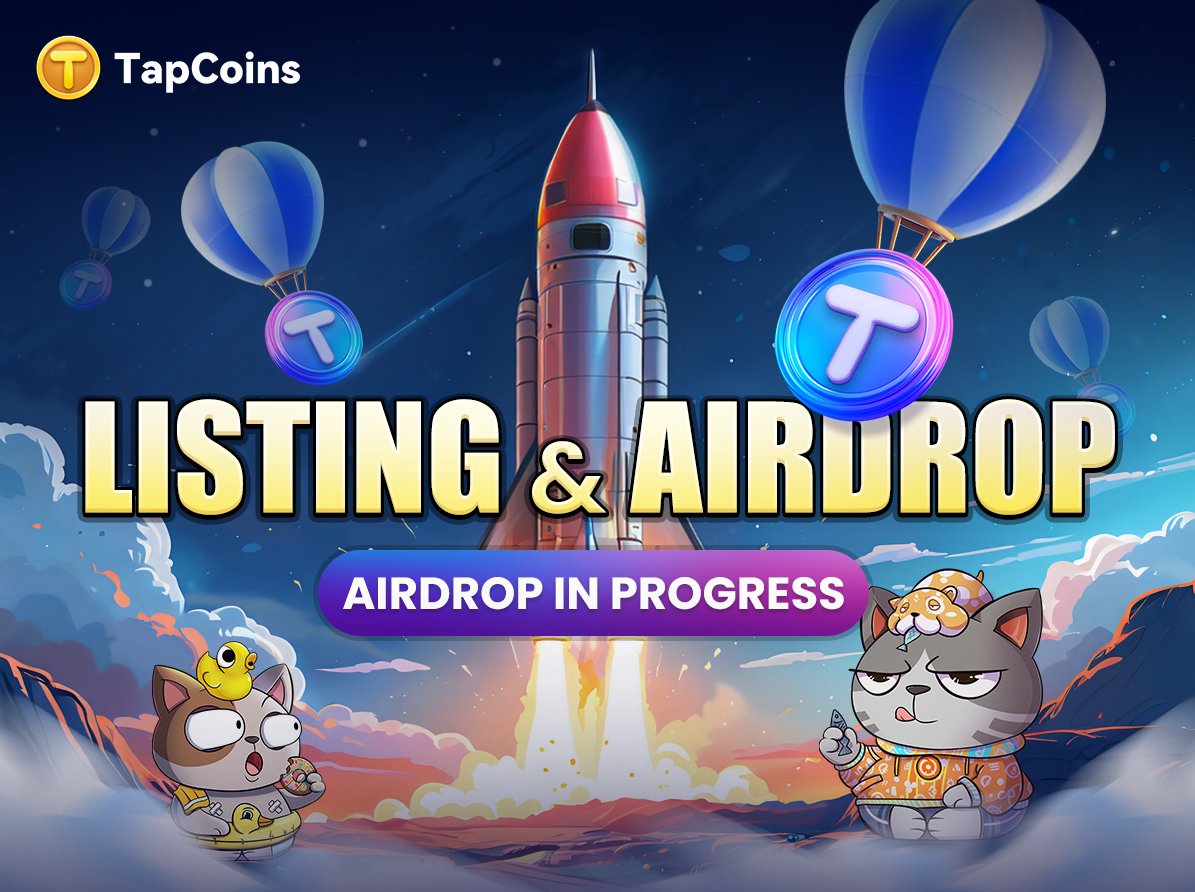 theTapCoins's tweet image. 🎯Secure Your $TAPS Share—It Starts with the Airdrop!🔥
⏳Time is ticking! Airdrop-Pass is your ticket to more $TAPS before listing!
✔️Log in daily &amp;amp; complete tasks to earn more Passes.
Your efforts now shape your future!💰
Act fast and claim your share🚀 t.me/TapCoinsBot
