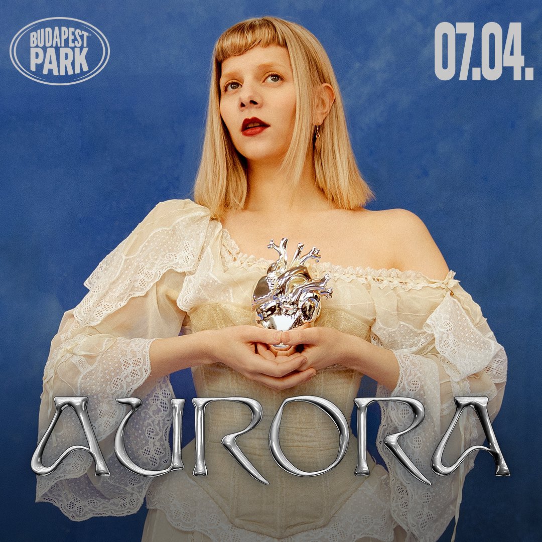 AURORAmusic's tweet photo. Tickets for my show at Budapest Park on the 4th July are on sale now! I can’t wait to see you there my warriors ✨
https://t.co/jhKZU7S0xx https://t.co/mdDV9TrrTG