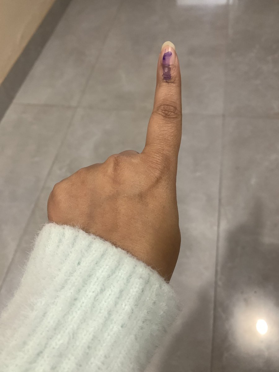 namratac15's tweet photo. I came from Mumbai to Delhi just to exercise my right to vote today! Glad to have done my part as a responsible citizen and hope this inspires others too who are just feeling lazy or still in two minds! #DelhiElection2025 #pleasevote #stepoutandvote https://t.co/rfeW9Zel6M