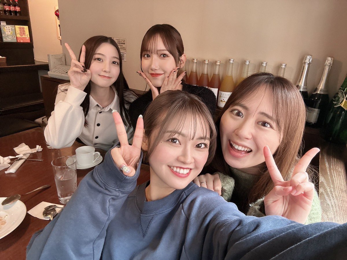 Twitterのまま時が止まってるほど投稿してないんだけど3人とランチした