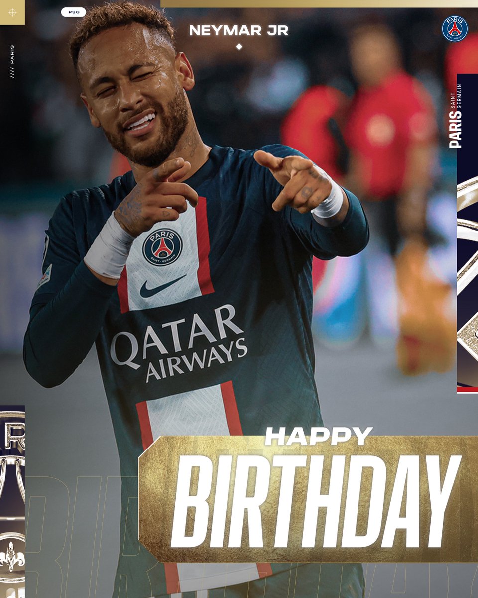 🎂 Happy birthday <a href="/neymarjr/">Neymar Jr</a>! 🇧🇷🥳