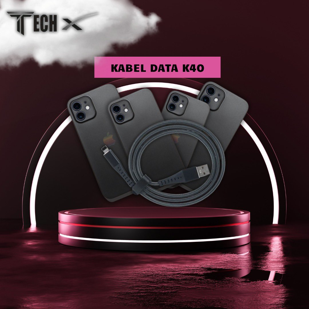 techxacc's tweet photo. Kabel data super cepat dan tahan lama! Charge lebih stabil, transfer data lebih lancar. 🚀💯

#TechXK40 #FastCharging #KabelDataKuat #StayConnected #GadgetPower https://t.co/AX3GSCH74R