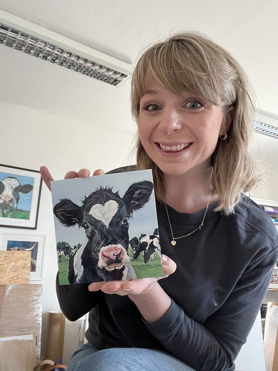 New Valentine’s Card 🖤🤍🐄

Don’t be accused of being a grump this Valentine’s Day! Send an original card from Lauren’s Cows and make someone smile! 

Just £2.75 +P&amp;P

#ValentinesDay #dairyfarmers #dairycattle