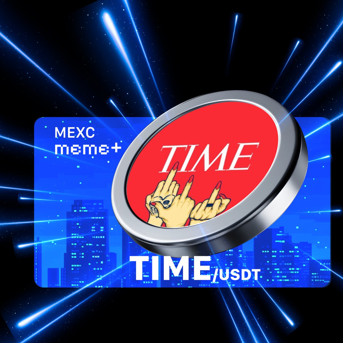 MEXC_Listings's tweet photo. $TIME is now available on #MEXC Meme+!🔥

Get ready to trade $TIME with lowest fees on the market 👇
https://t.co/avHqmtto5z https://t.co/LIWOKknau2