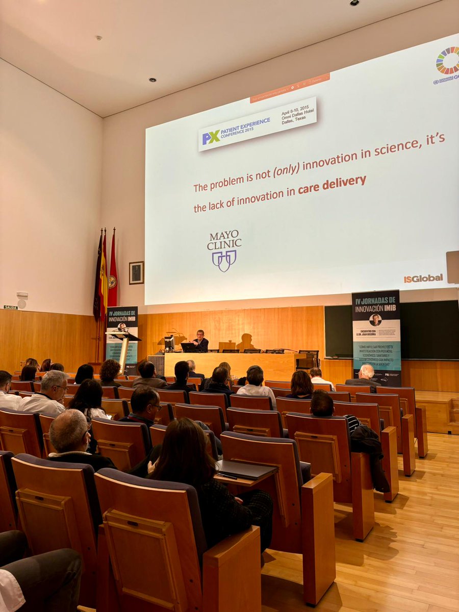 Ayer hablamos de innovación, impacto y cómo transformar la investigación en mejoras reales para la sociedad. 💡🌍

👨‍🔬 El Dr. Juan Bigorra nos dejó ideas clave sobre cómo impulsar proyectos con potencial sanitario, económico y social.

💡El camino de la innovación no termina aquí.