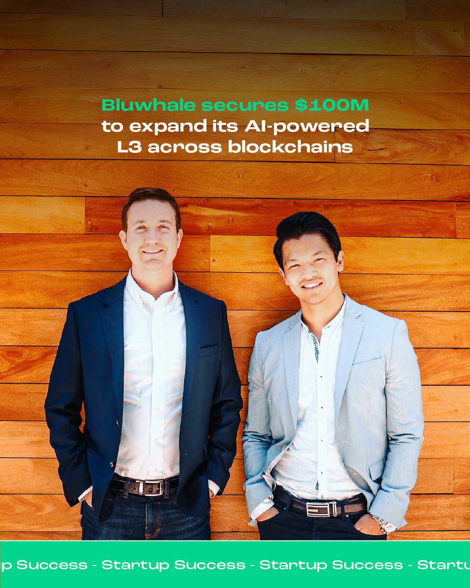 Hub71 startup @bluwhaleai has secured $100M in funding to further expand  its Web3 intelligence layer across multiple L1 and L2 blockchains 🔗🤖 With  its solution, Bluwhale is decentralizing AI by enabling seamless